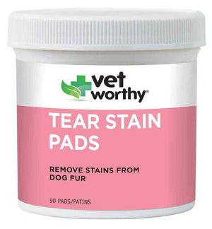 Vet Worthy Tear Stain Pads - 90 ct - Natural Pet Foods