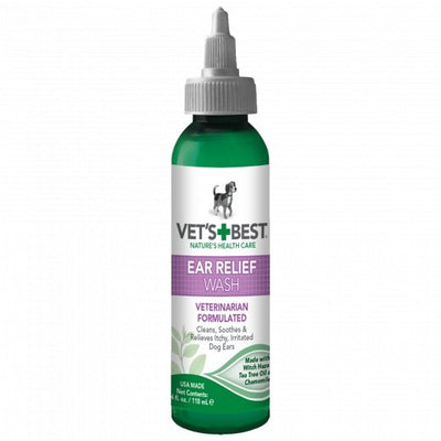 Vets Best - Ear Relief Wash with Chamomile & Yucca - Natural Pet Foods