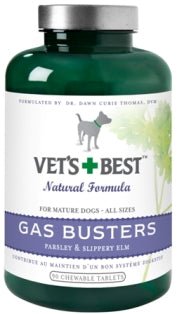 Vet's Best Gas Busters 90 chewable tablets - Natural Pet Foods