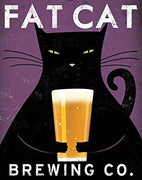 Wall Art - Fat Cat Brewing Co. - Natural Pet Foods