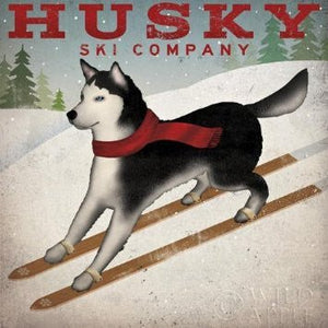 Wall Art - Husky Ski Co. - Natural Pet Foods