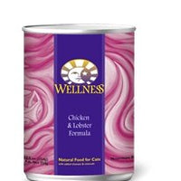 Wellness Chicken and Lobster Canned Cat Food - Natural Pet Foods