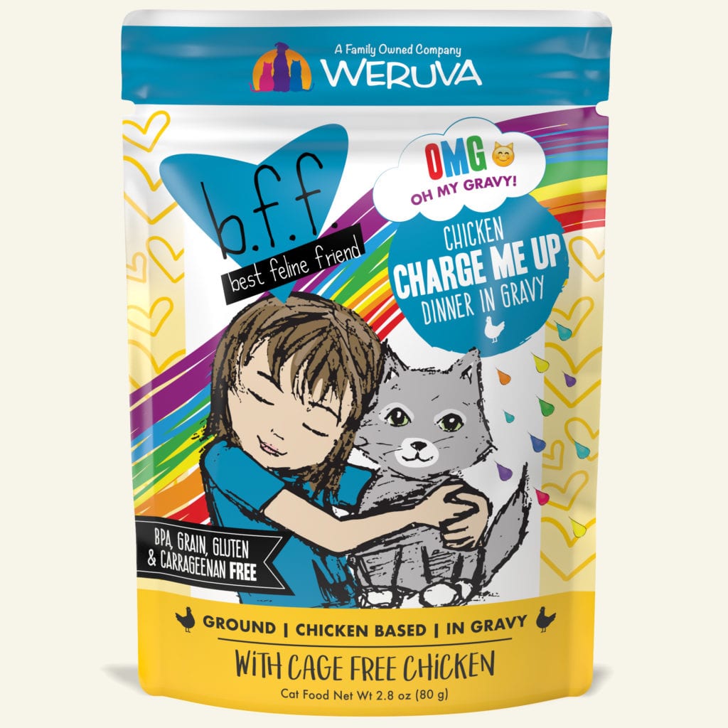 Weruva - Oh My Gravy! Chicken Charge Me Up Pouches NEW! - Natural Pet Foods