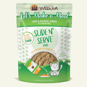 Weruva - Slide N' Serve - Let's Make a Meal 2.8 oz pouch - Natural Pet Foods