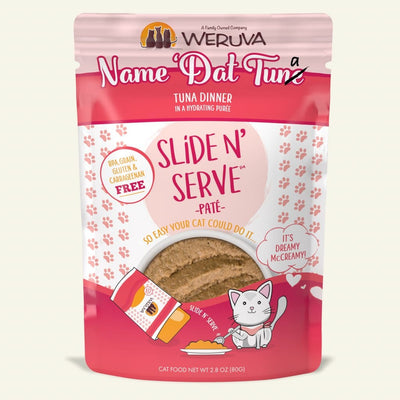 Weruva - Slide N' Serve - Name 'Dat Tuna 2.8 oz pouch - Natural Pet Foods