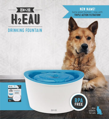 Zeus H2EAU Dog Drinking Fountain - Natural Pet Foods