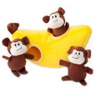 Zippy Paws Burrows Monkey 'n Banana - Natural Pet Foods