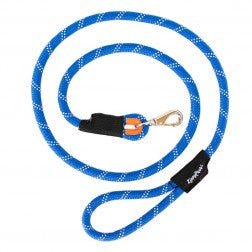 Zippy Paws - Climbers Rope Leash - Original - Blue - Natural Pet Foods