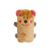 Zippy Paws Colossal Buddie - Bear Dog Toy - Natural Pet Foods