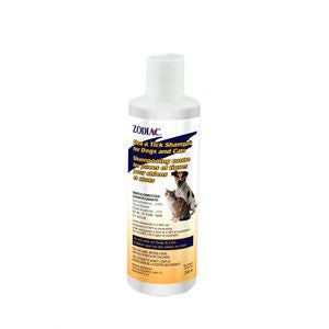Zodiac - Flea & Tick Shampoo for Dogs & Cats 240 ml - Natural Pet Foods