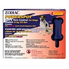 Zodiac Flea & Tick Spot on Treatment For Dogs Under 30lbs - Natural Pet Foods