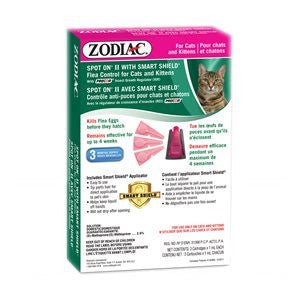 Zodiac Smart Shield Spot On II - Cat/Kitten - Natural Pet Foods